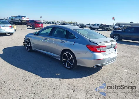 2021 Honda Accord Sport 2.0T from USA, damaged, VIN 1HGCV2F32MA006735